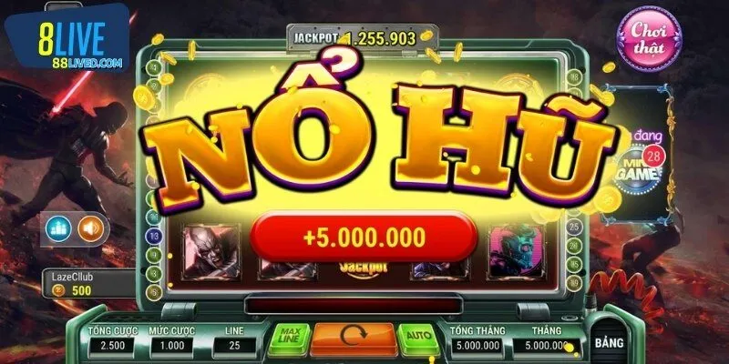 Kinh nghiệm chơi nổ hũ 8LIVE với thời gian hợp lý